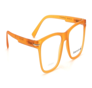 Image 2 of Orange Wayfarer Eyeglasses for Men and Women from Fastrack Available at Titan Eye+