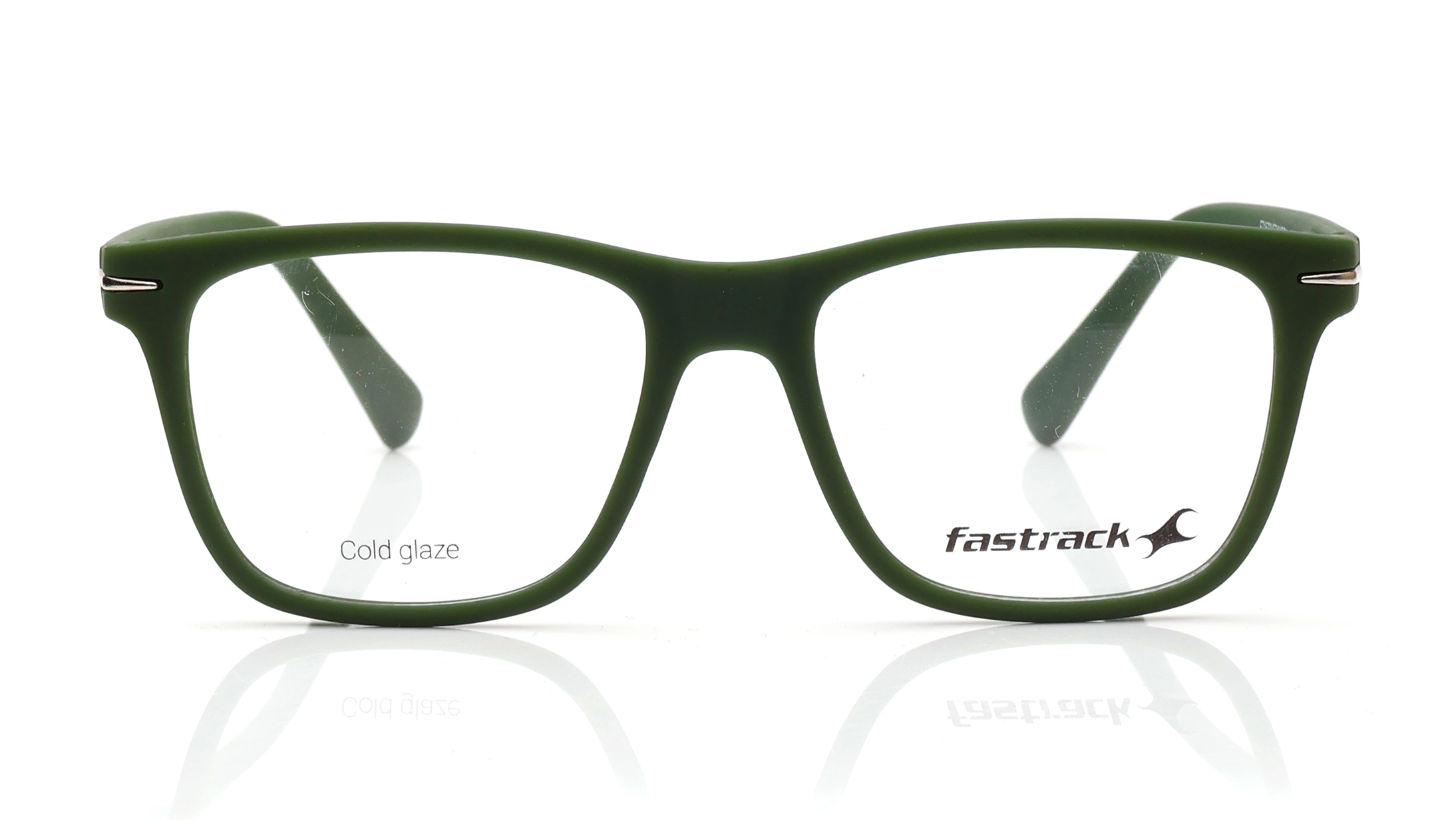 Image 1 of Green Square Eyeglasses for Men and Women from Fastrack Available at Titan Eye+