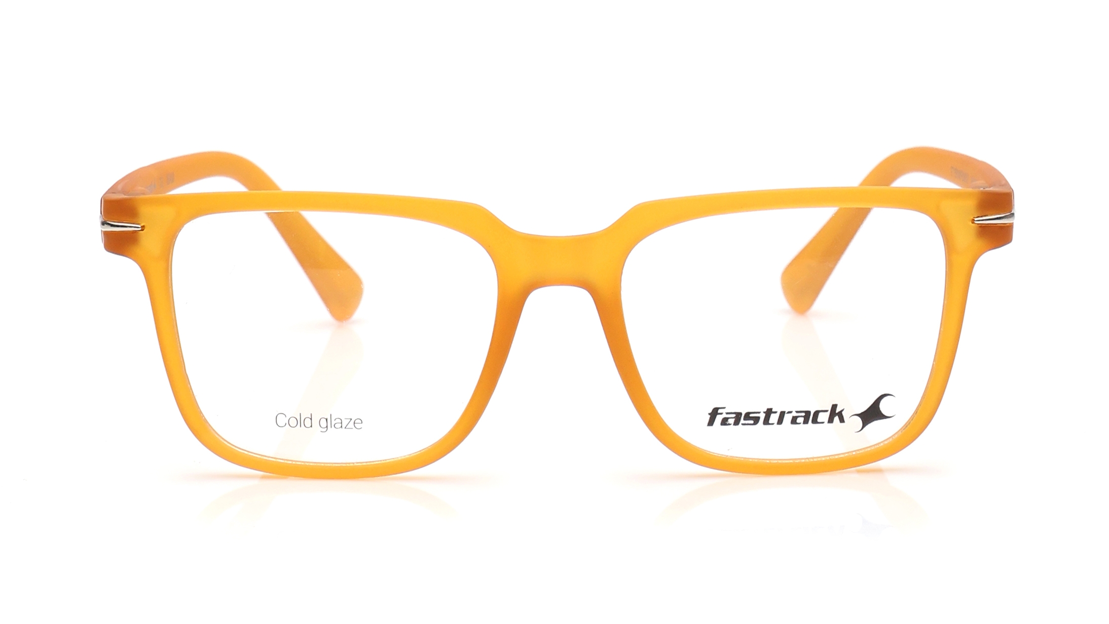 Image 1 of Orange Rectangle Eyeglasses for Men from Fastrack Available at Titan Eye+