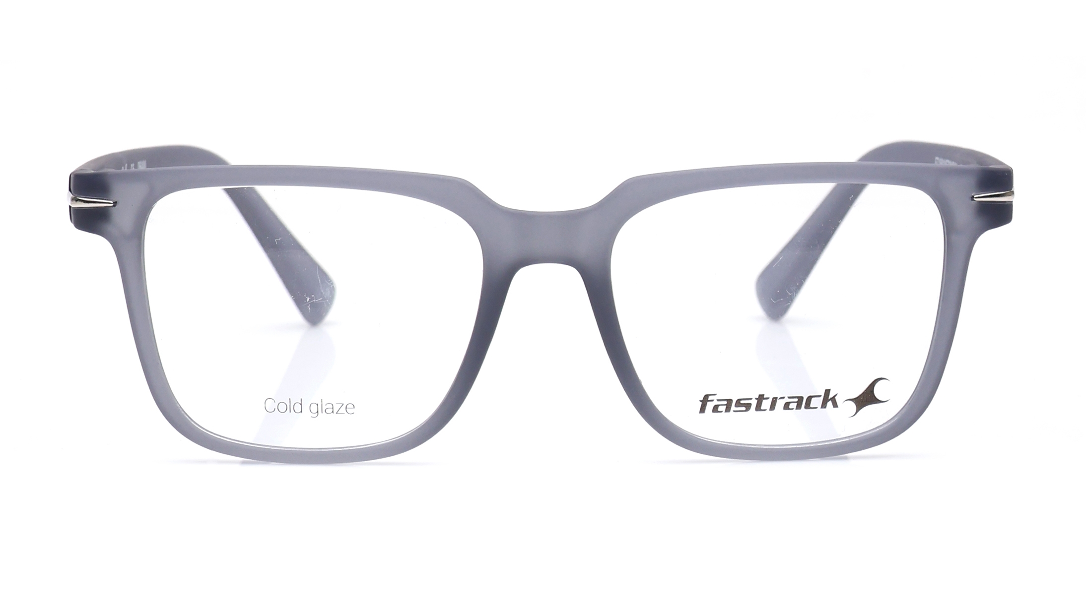 Image 1 of Grey Rectangle Eyeglasses for Men from Fastrack Available at Titan Eye+