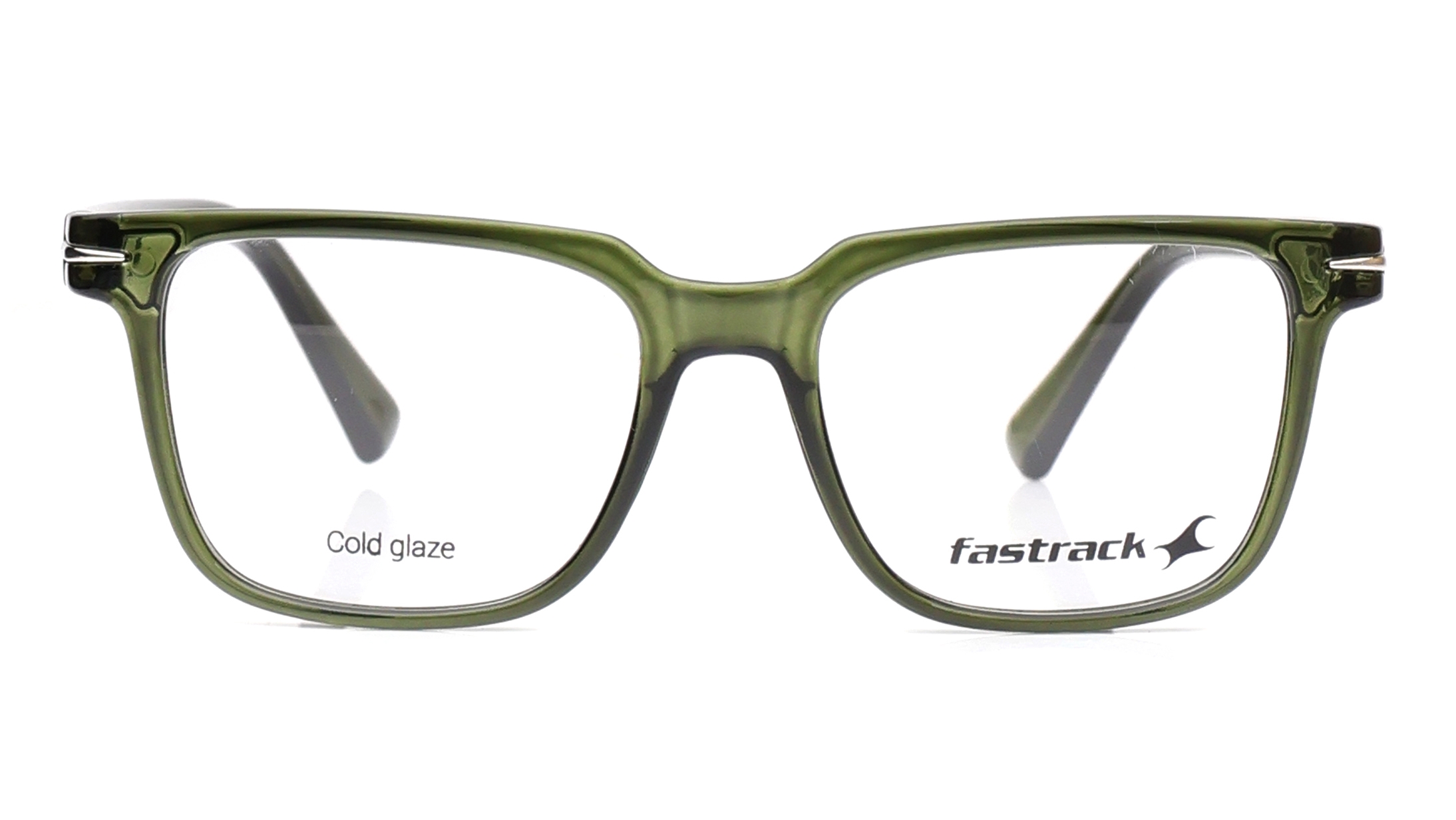 Image 1 of Olive Wayfarer Eyeglasses for Men from Fastrack Available at Titan Eye+