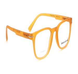 Image 2 of Orange Wayfarer Eyeglasses for Men and Women from Fastrack Available at Titan Eye+