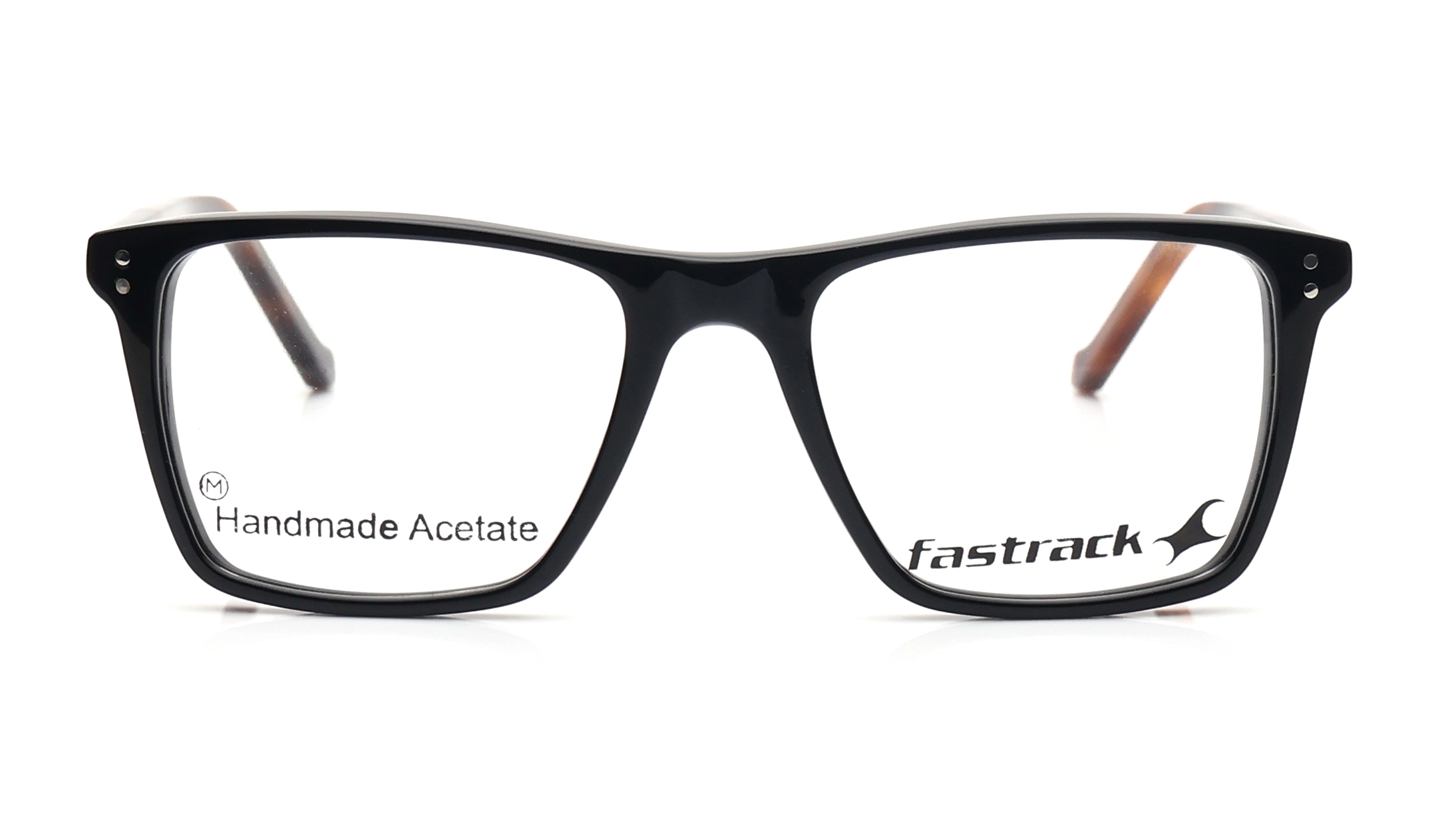 Image 1 of Black Wayfarer Eyeglasses for Men from Fastrack Available at Titan Eye+