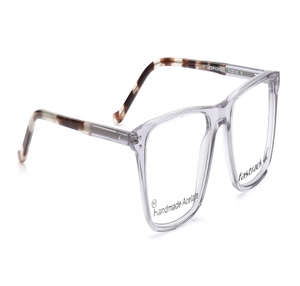 Image 2 of Grey Wayfarer Eyeglasses for Men from Fastrack Available at Titan Eye+