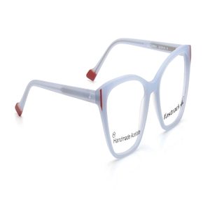 Image 2 of Blue CatEye Eyeglasses for Women from Fastrack Available at Titan Eye+