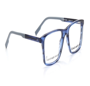 Image 2 of Blue Wayfarer Eyeglasses for Men from Fastrack Available at Titan Eye+