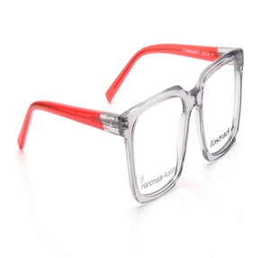Image 2 of Grey Wayfarer Eyeglasses for Men from Fastrack Available at Titan Eye+