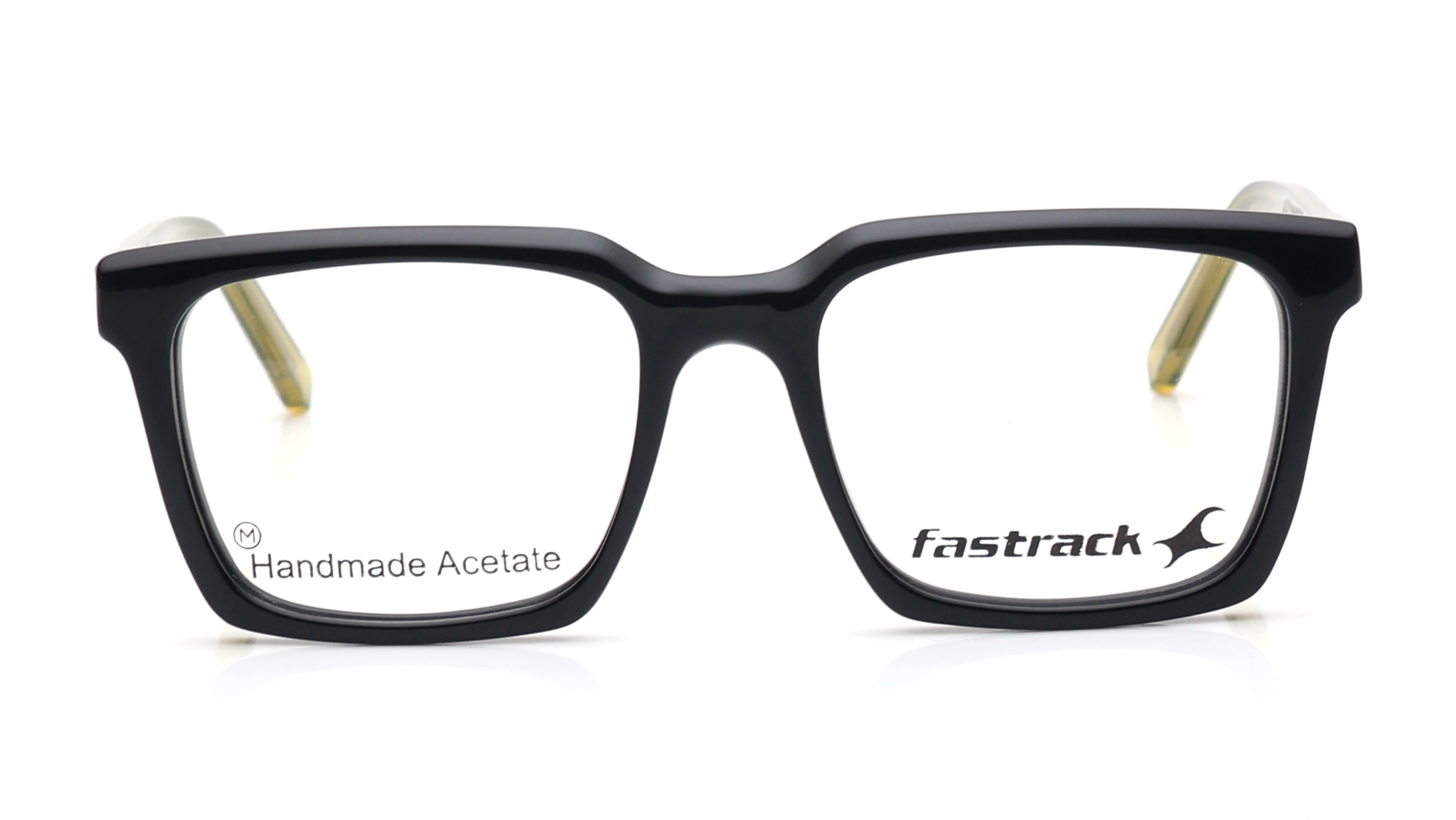 Image 1 of Black Wayfarer Eyeglasses for Men from Fastrack Available at Titan Eye+