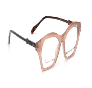 Image 2 of Peach Butterfly Eyeglasses for Women from Fastrack Available at Titan Eye+