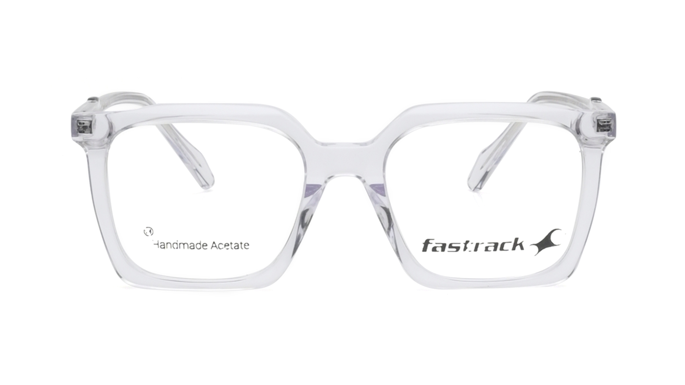 Image 1 of Transparent Square Eyeglasses for Men and Women from Fastrack Available at Titan Eye+