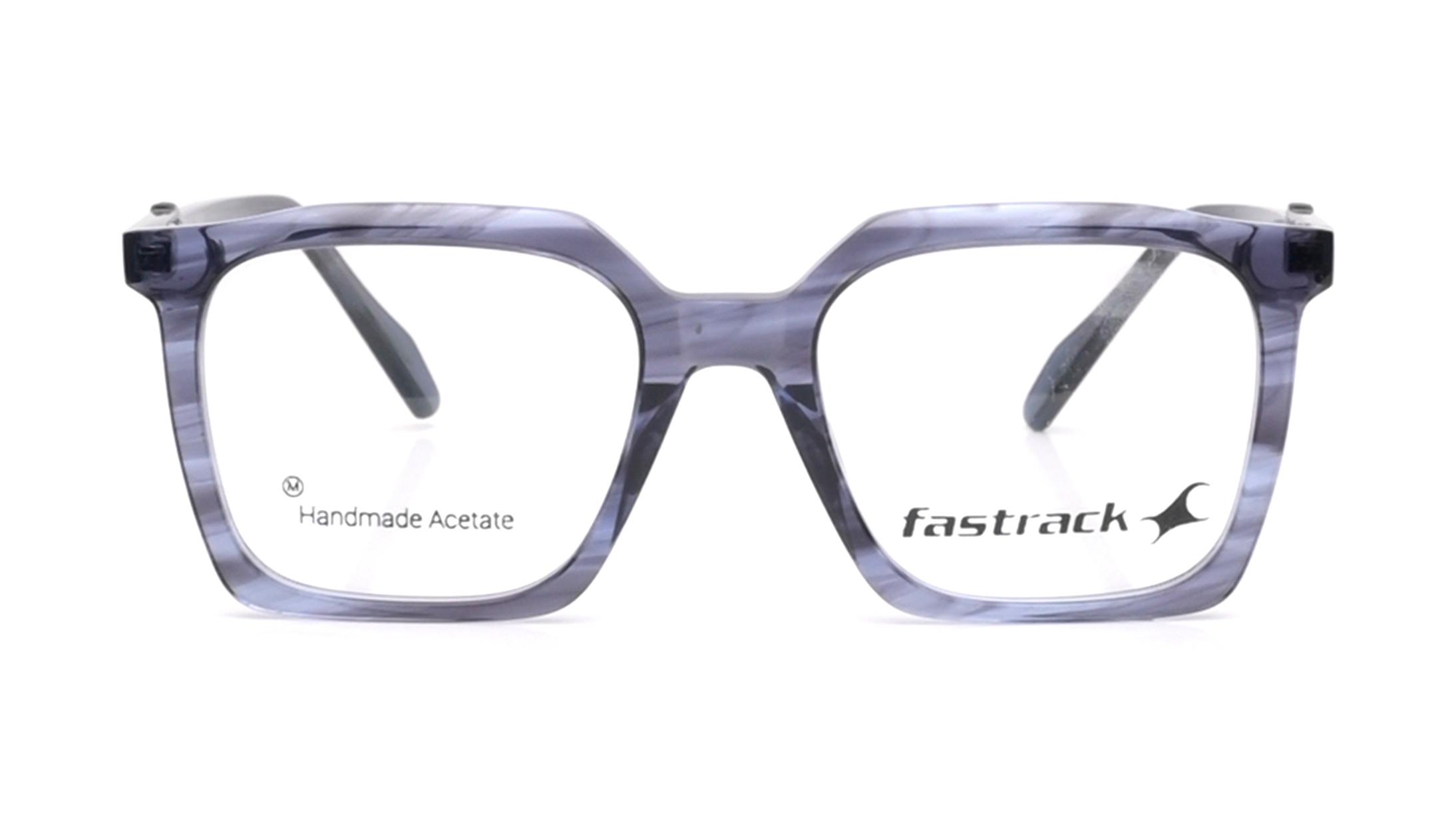 Image 1 of Grey Square Eyeglasses for Men and Women from Fastrack Available at Titan Eye+