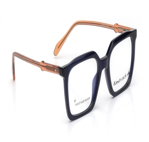 Image 2 of Black Square Eyeglasses for Men and Women from Fastrack Available at Titan Eye+