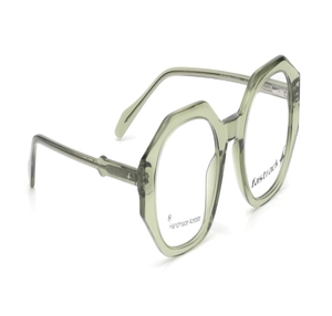 Image 2 of Olive Geometric Eyeglasses for Women from Fastrack Available at Titan Eye+