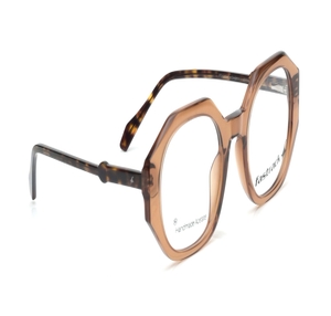 Image 2 of Brown Geometric Eyeglasses for Women from Fastrack Available at Titan Eye+