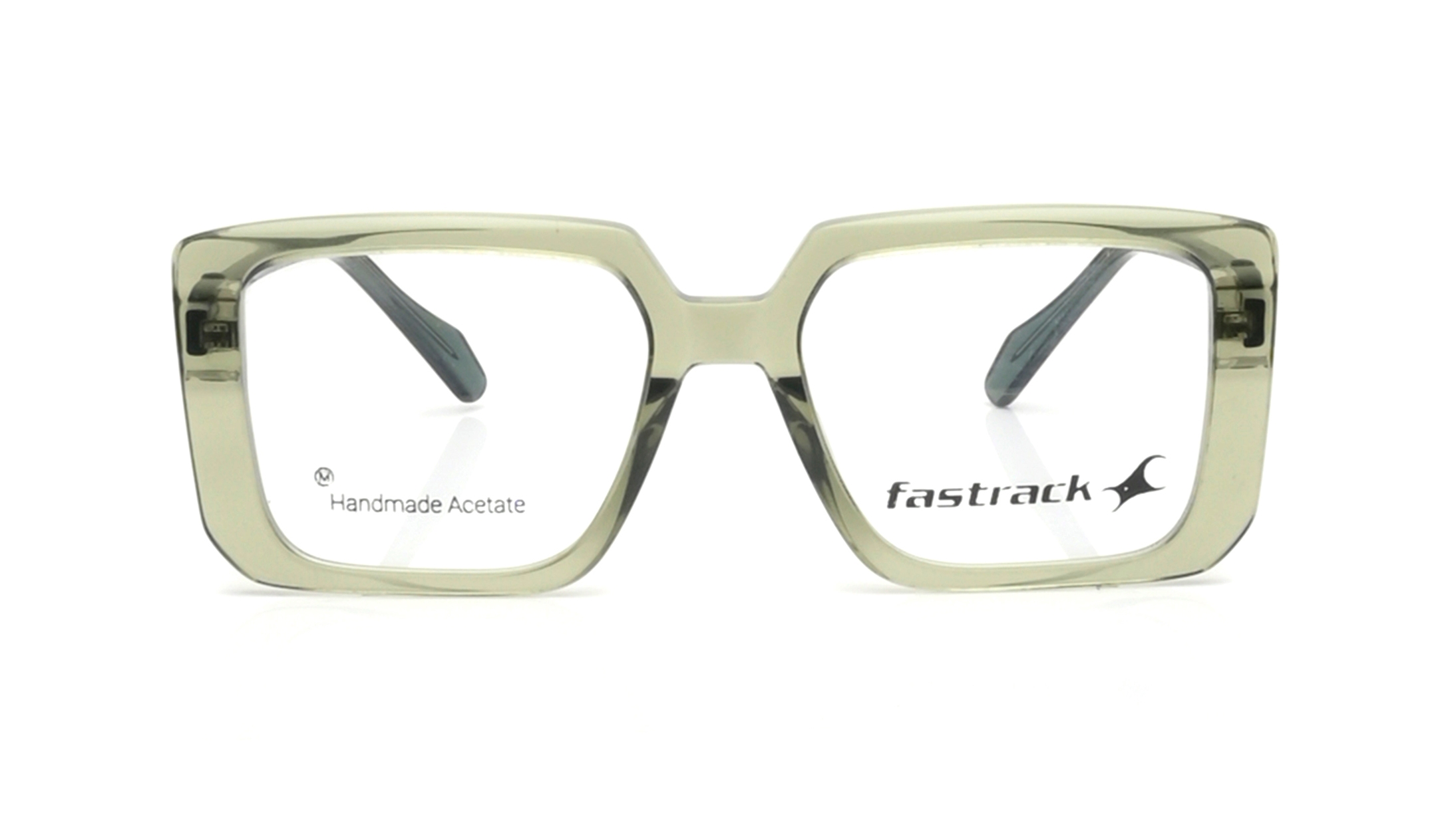 Image 1 of Green Square Eyeglasses for Men and Women from Fastrack Available at Titan Eye+
