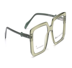 Image 2 of Green Square Eyeglasses for Men and Women from Fastrack Available at Titan Eye+