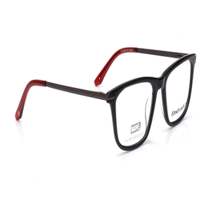 Image 2 of Black Wayfarer Eyeglasses for Men and Women from Fastrack Available at Titan Eye+