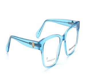 Image 2 of Blue Wayfarer Eyeglasses for Men and Women from Fastrack Available at Titan Eye+