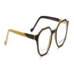 Image 2 of Black Geometric Eyeglasses for Men and Women from Fastrack Available at Titan Eye+