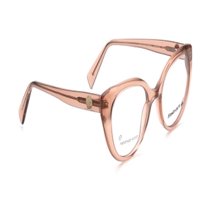 Image 2 of Peach CatEye Eyeglasses for Women from Fastrack Available at Titan Eye+