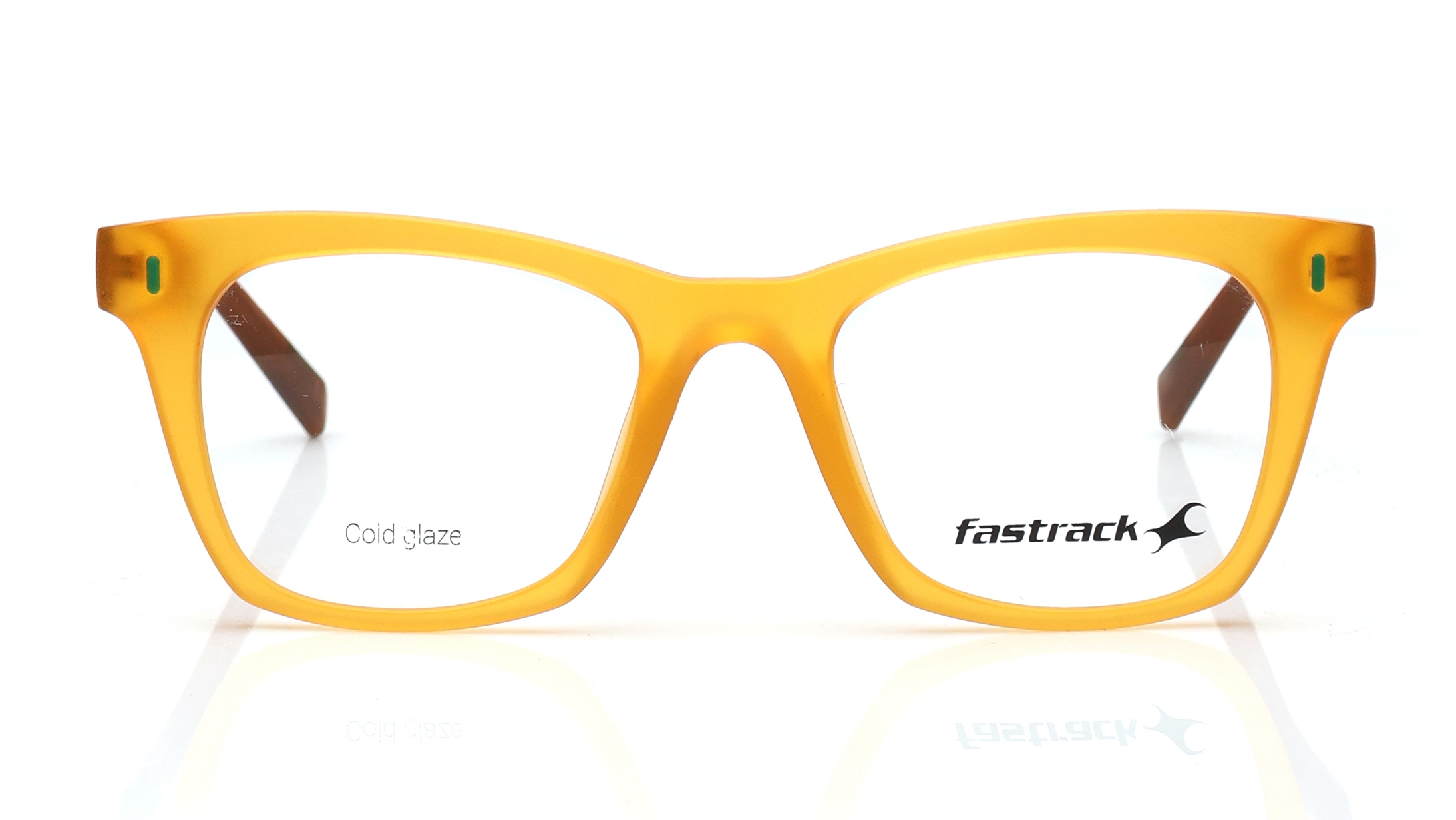 Image 1 of Yellow Wayfarer Eyeglasses for Men from Fastrack Available at Titan Eye+
