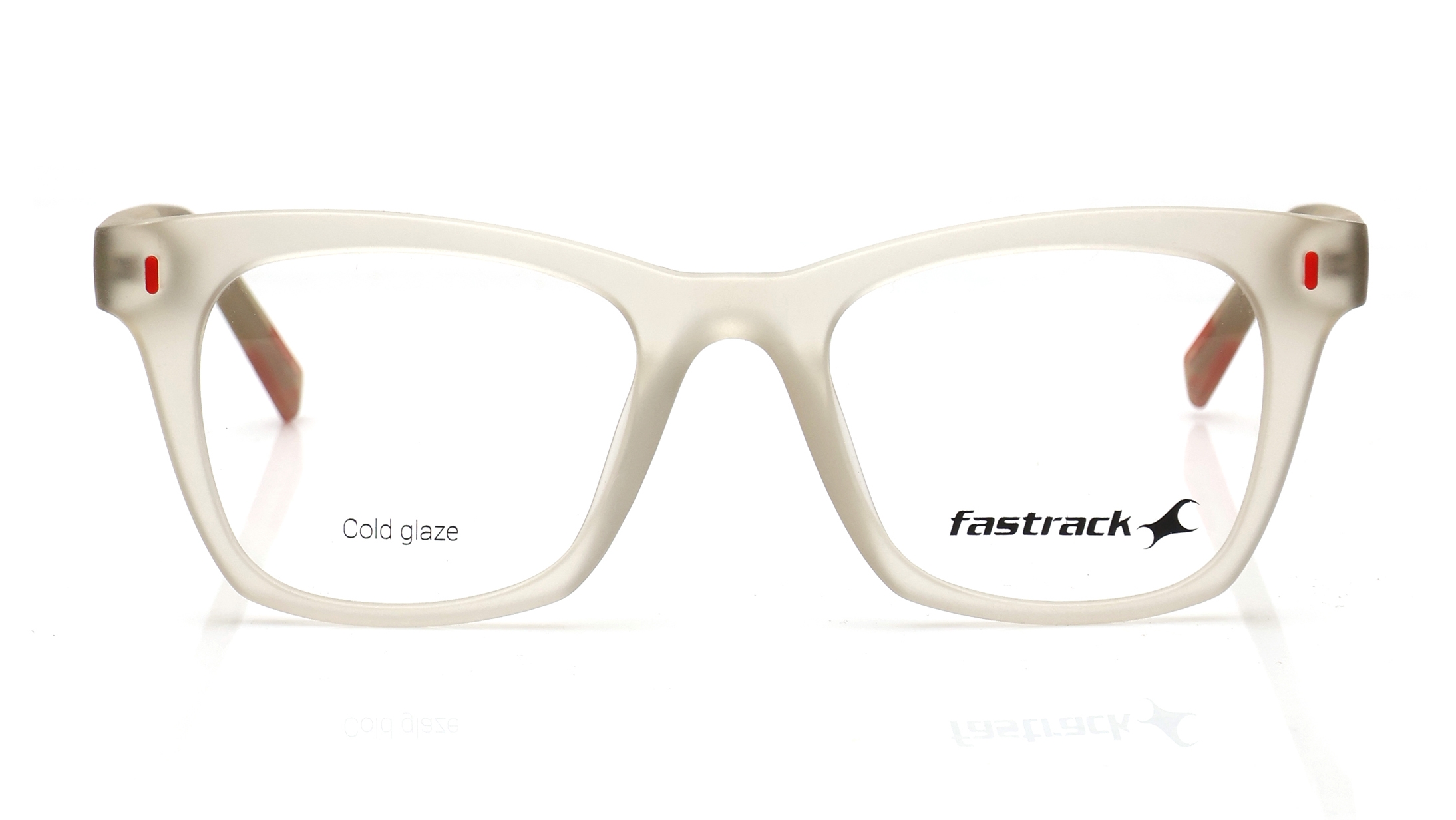Image 1 of Transparent Wayfarer Eyeglasses for Men from Fastrack Available at Titan Eye+