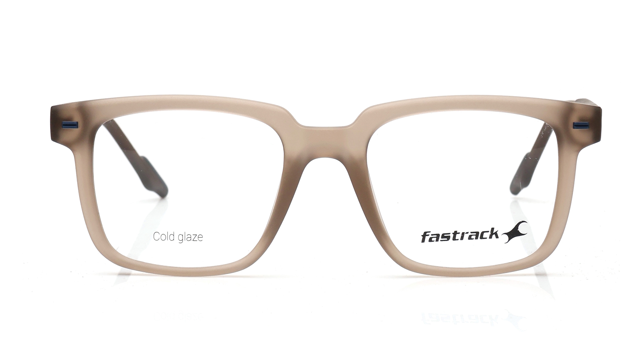 Image 1 of Brown Wayfarer Eyeglasses for Men from Fastrack Available at Titan Eye+