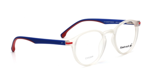 Image 2 of White Round Eyeglasses for Men from Fastrack Available at Titan Eye+