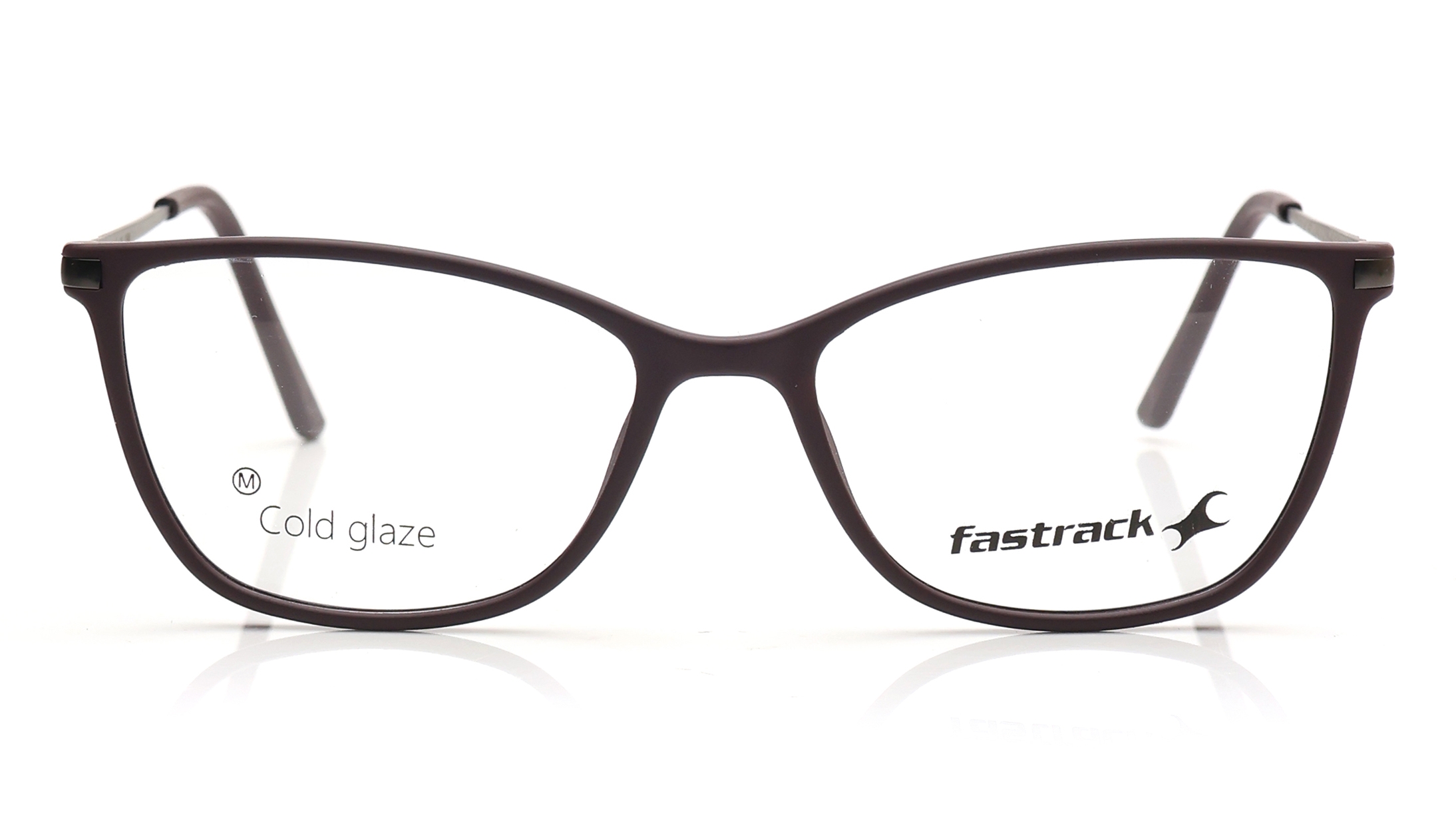 Image 1 of Brown CatEye Eyeglasses for Women from Fastrack Available at Titan Eye+
