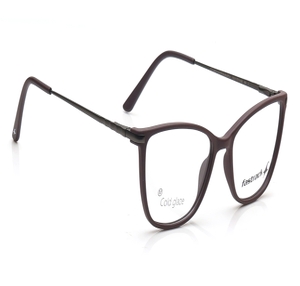 Image 2 of Brown CatEye Eyeglasses for Women from Fastrack Available at Titan Eye+