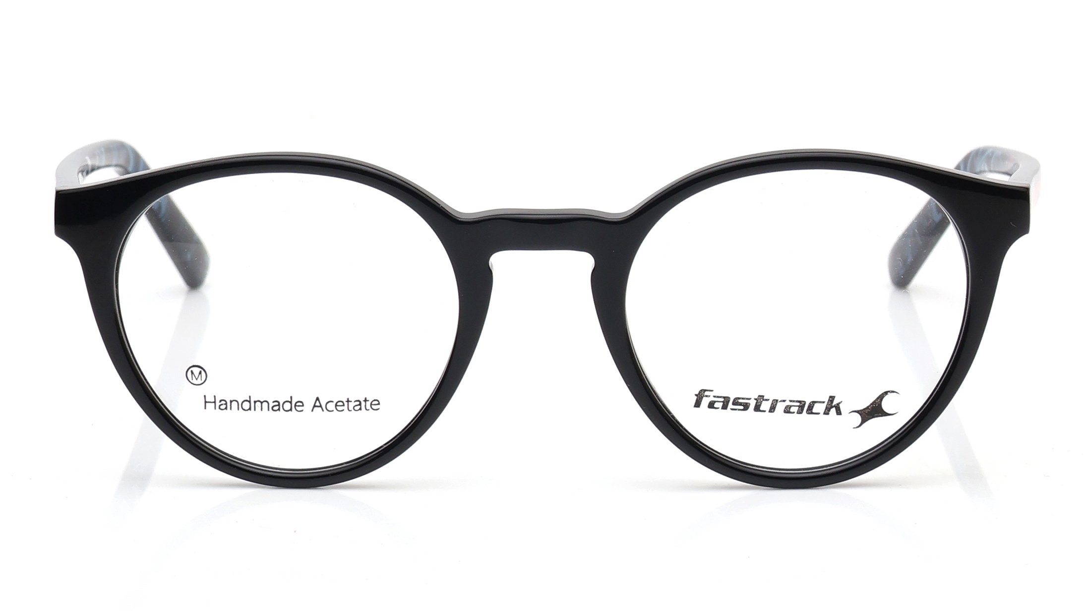Image 1 of Black Round Eyeglasses for Men and Women from Fastrack Available at Titan Eye+