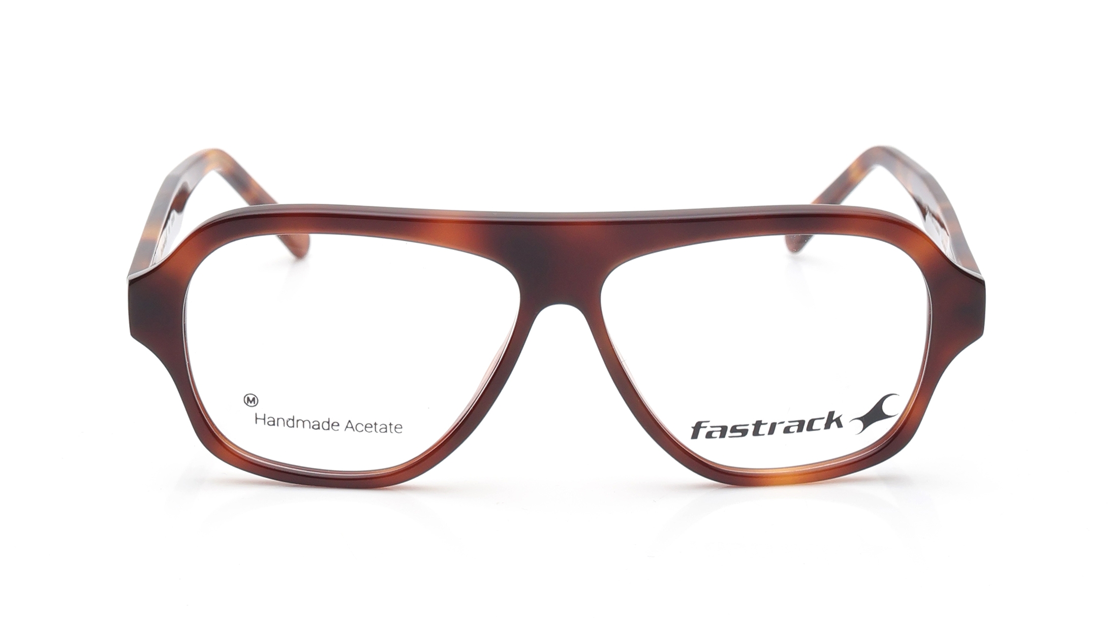 Image 1 of Brown Aviator Eyeglasses for Men from Fastrack Available at Titan Eye+