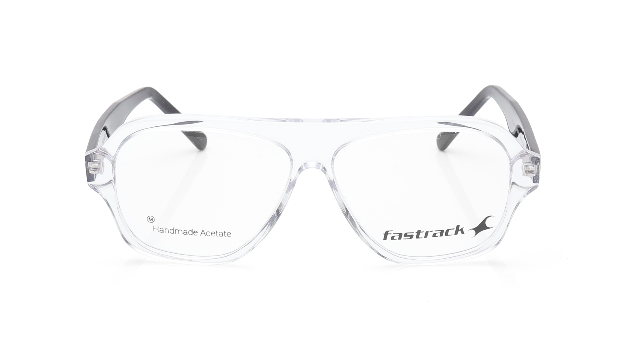 Image 1 of Transparent Navigator Eyeglasses for Men from Fastrack Available at Titan Eye+