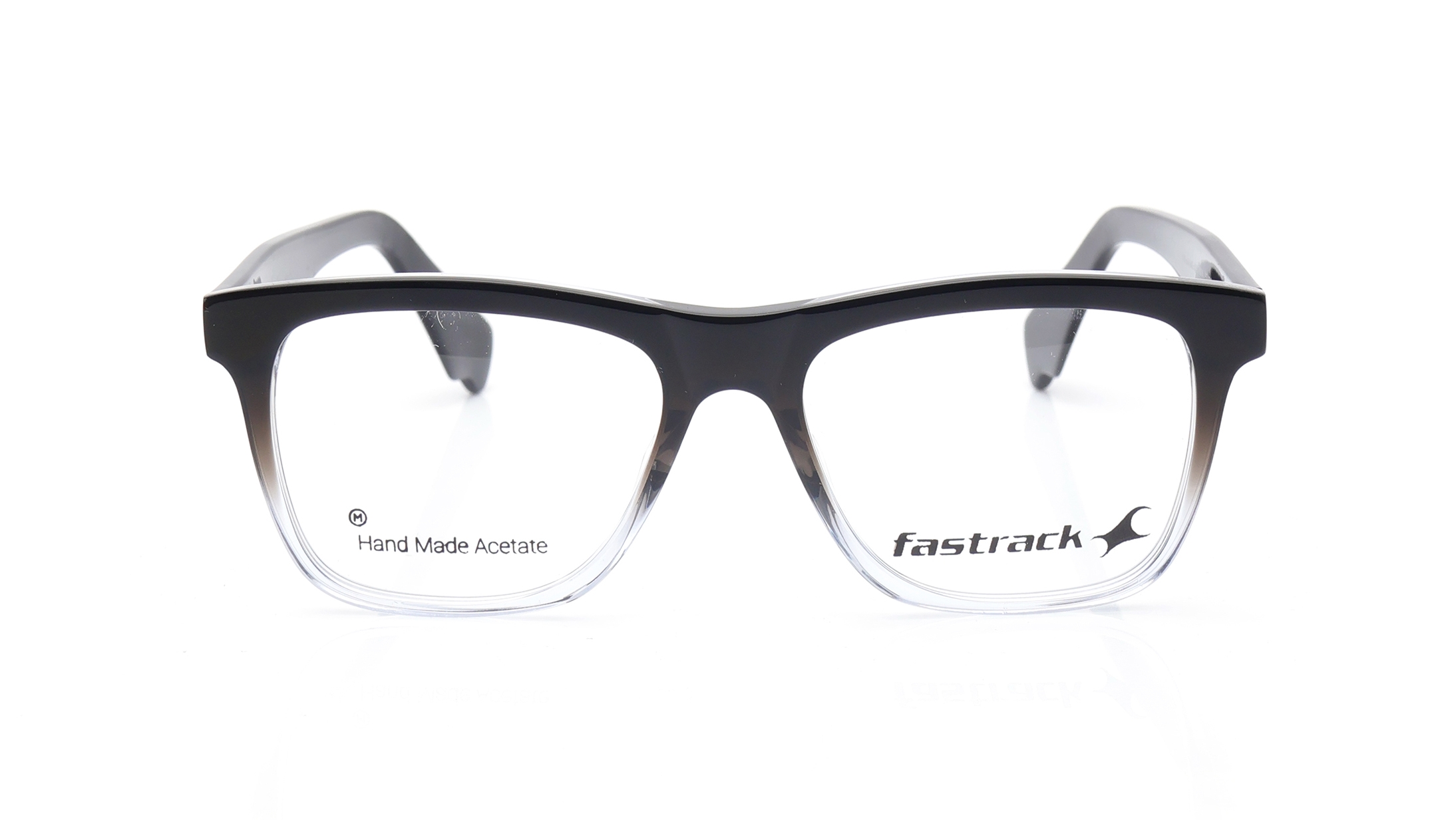 Image 1 of Black Wayfarer Eyeglasses for Men from Fastrack Available at Titan Eye+
