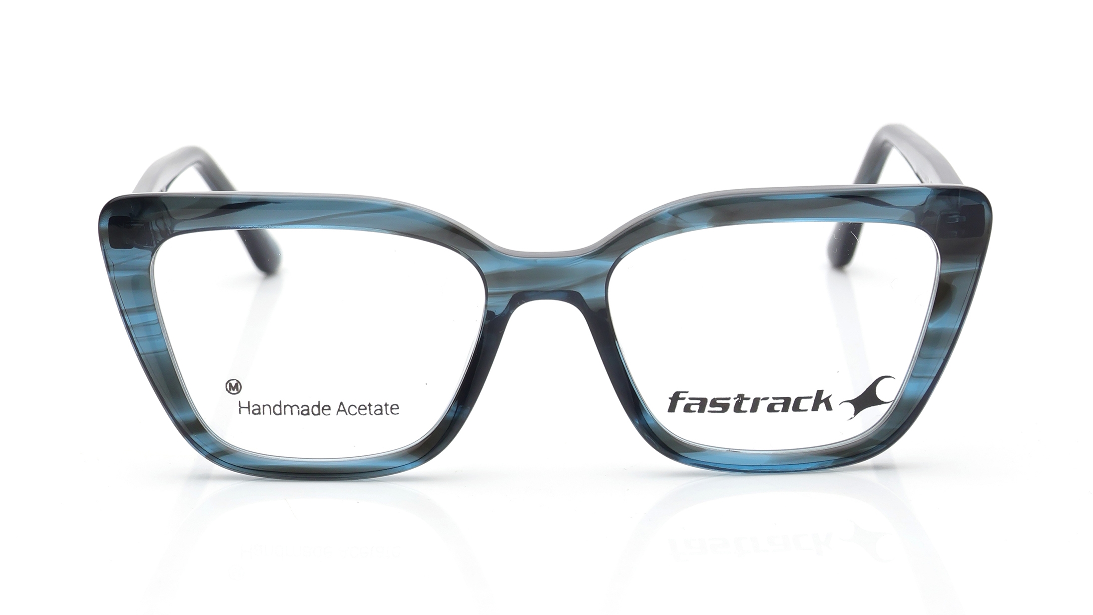 Image 1 of Blue CatEye Eyeglasses for Women from Fastrack Available at Titan Eye+