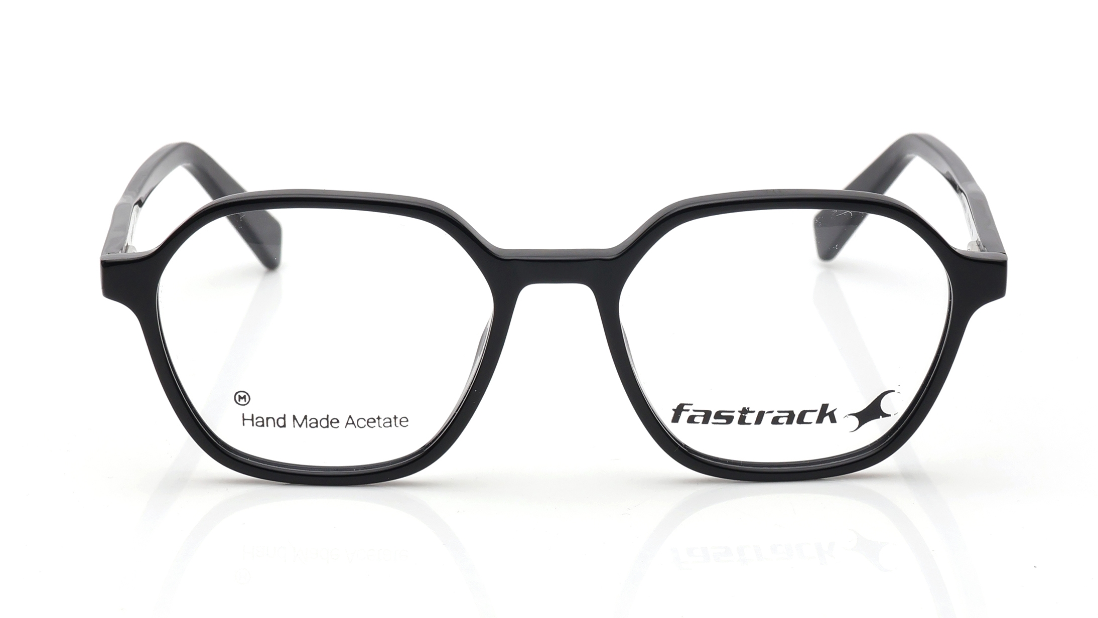 Image 1 of Black Geometric Eyeglasses for Women from Fastrack Available at Titan Eye+