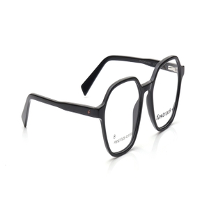 Image 2 of Black Geometric Eyeglasses for Women from Fastrack Available at Titan Eye+