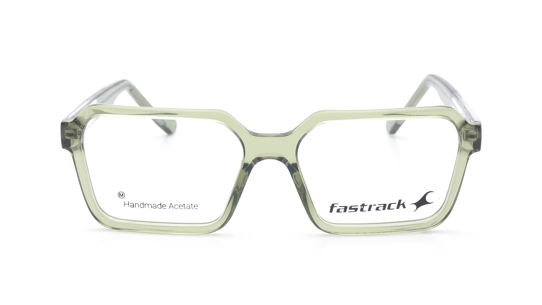 Image 1 of Green Square Eyeglasses for Men and Women from Fastrack Available at Titan Eye+