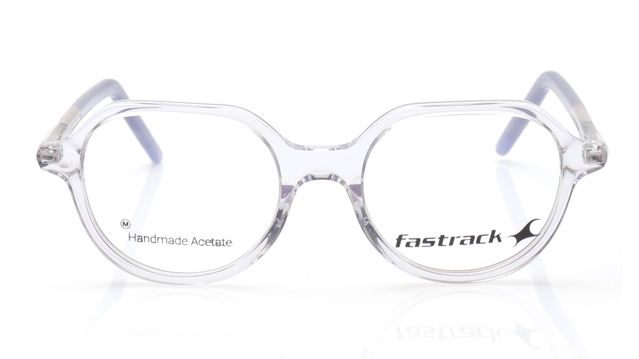 Image 1 of Transparent Geometric Eyeglasses for Men and Women from Fastrack Available at Titan Eye+