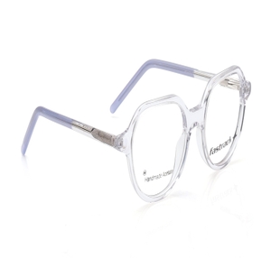 Image 2 of Transparent Geometric Eyeglasses for Men and Women from Fastrack Available at Titan Eye+