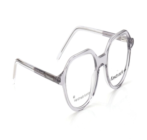 Image 2 of Grey Round Eyeglasses for Men and Women from Fastrack Available at Titan Eye+