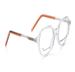Image 2 of Transparent Geometric Eyeglasses for Men and Women from Fastrack Available at Titan Eye+