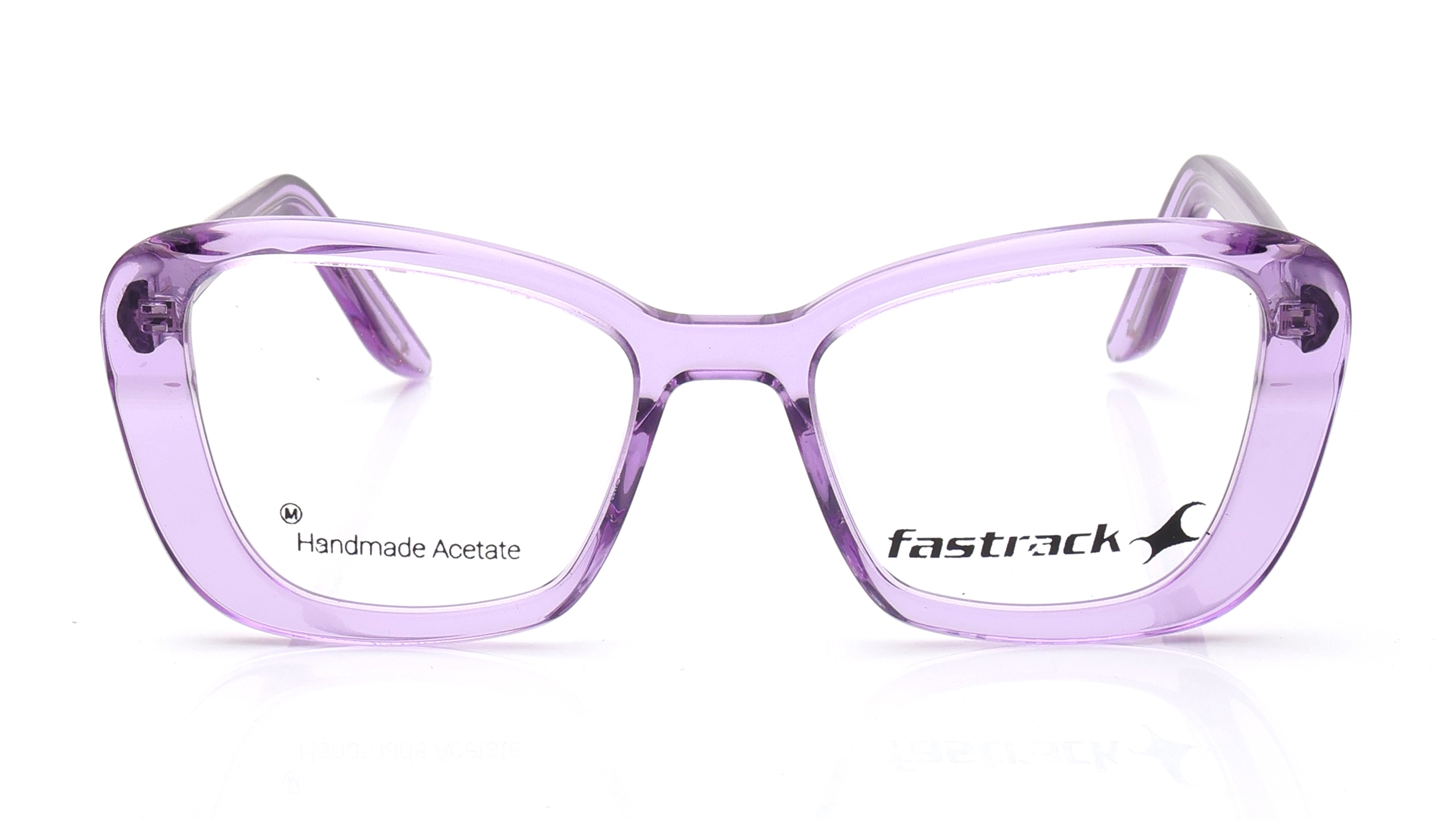 Image 1 of Purple CatEye Eyeglasses for Women from Fastrack Available at Titan Eye+