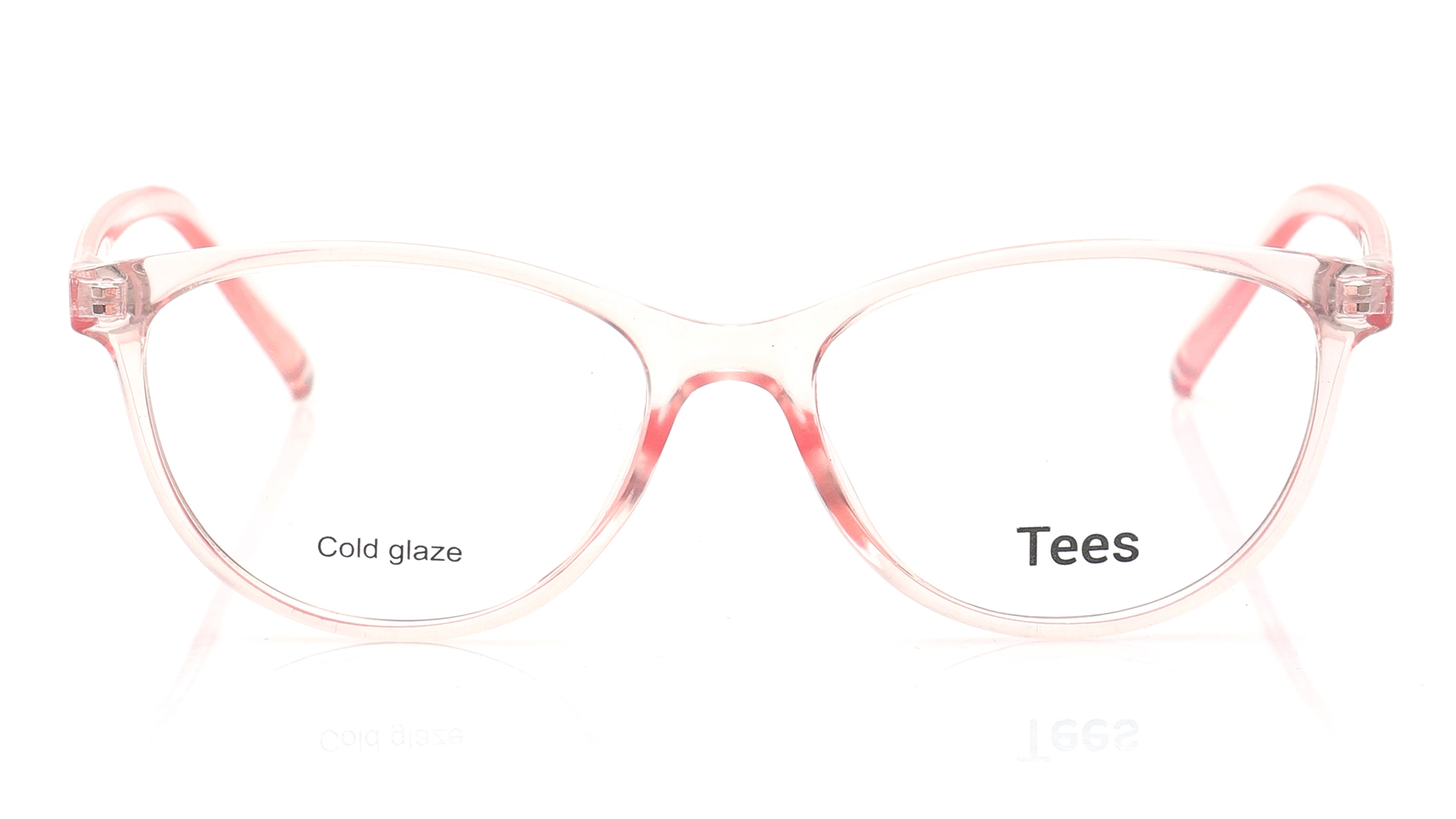 Image 1 of Pink CatEye Computer Glasses for Women from Tees By Fastrack Available at Titan Eye+