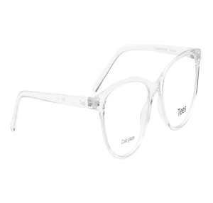 Image 2 of White CatEye Computer Glasses for Women from Tees By Fastrack Available at Titan Eye+