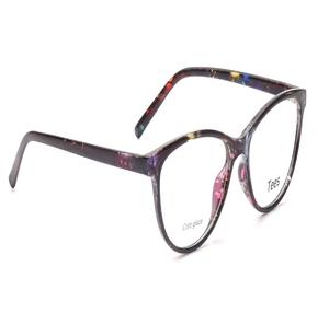 Image 2 of Black CatEye Computer Glasses for Women from Tees By Fastrack Available at Titan Eye+