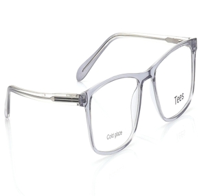 Image 2 of Grey Rectangle Computer Glasses for Men and Women from Tees By Fastrack Available at Titan Eye+