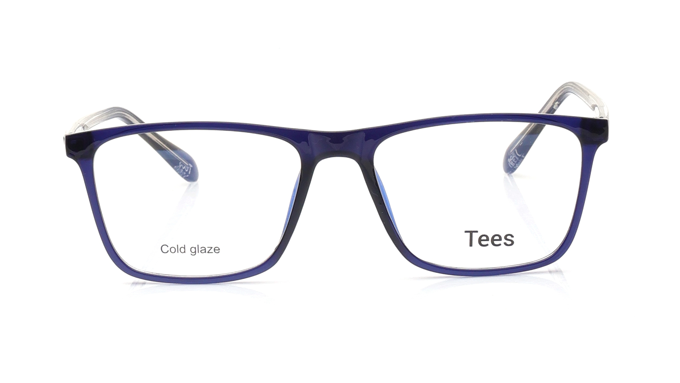 Image 1 of Blue Wayfarer Eyeglasses for Men and Women from Tees By Fastrack Available at Titan Eye+