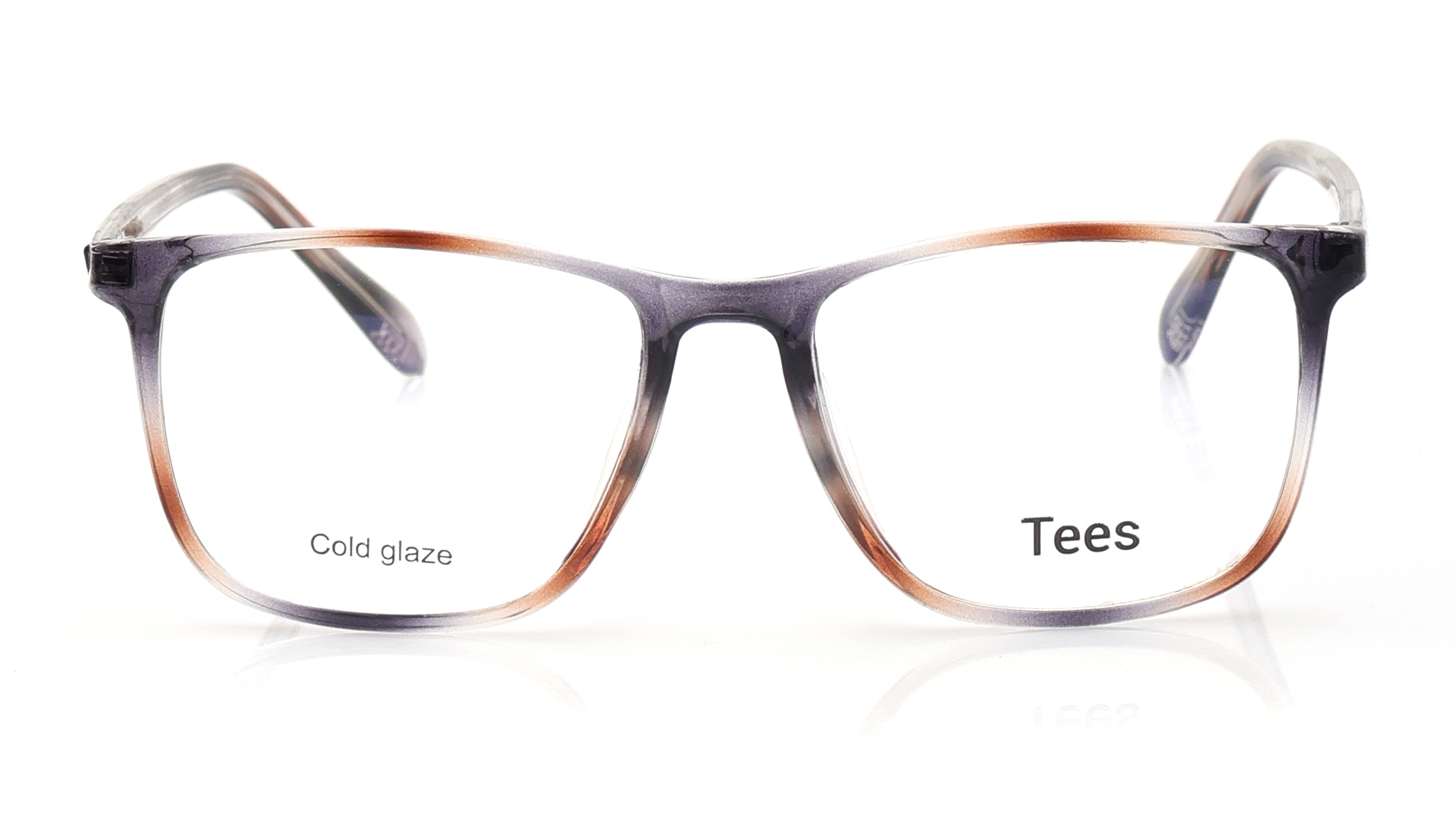 Image 1 of Grey Wayfarer Computer Glasses for Men and Women from Tees By Fastrack Available at Titan Eye+