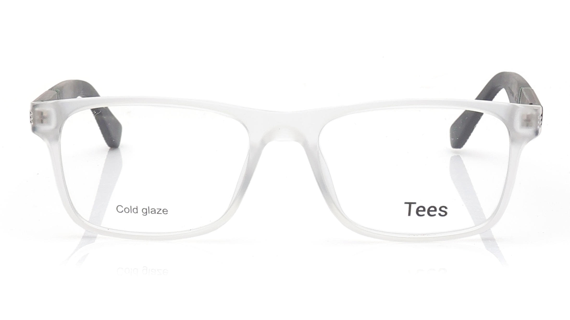 Image 1 of White Wayfarer Computer Glasses for Men and Women from Tees By Fastrack Available at Titan Eye+